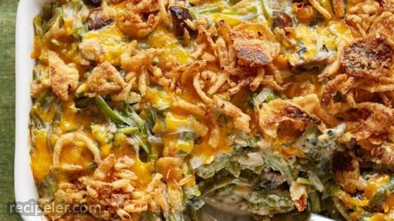 Absolutely Delicious Green Bean Casserole From Scratch