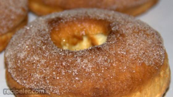Air-Fried Cinnamon and Sugar Doughnuts