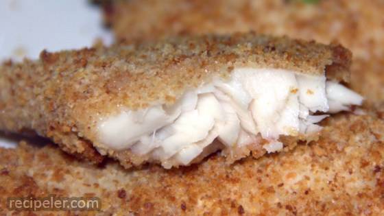 Air-Fried Crumbed Fish