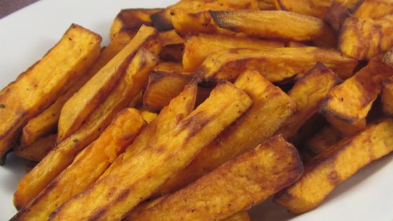 air-fried sweet potato fries