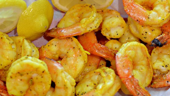 Air Fryer Lemon Pepper Shrimp