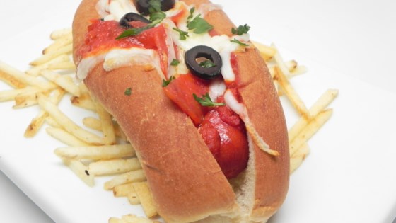 air fryer pizza dogs