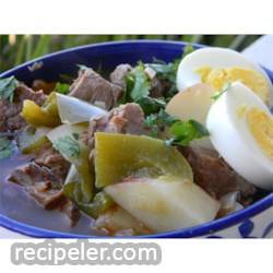 Ajiaco (Beef and Pepper Stew)