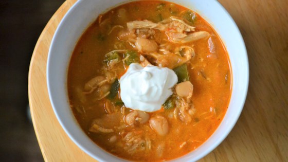 almost white slow-cooker chicken chili