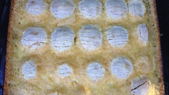 Alsatian Apple Sheet Cake