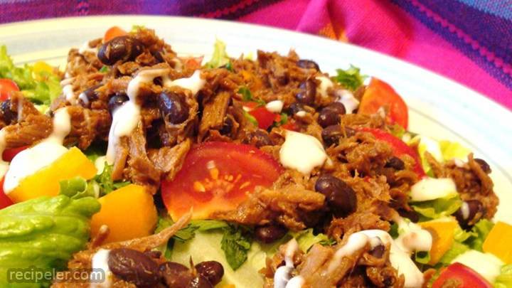amy's barbecue chicken salad