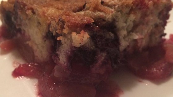 Apple-blueberry Buckle