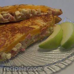apple ham grilled cheese