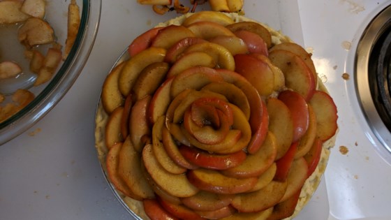 apple rose tart