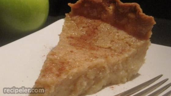 Applesauce Custard Pie