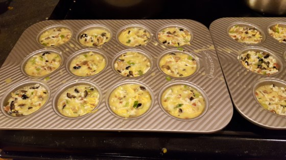 ari's muffin tin omelets