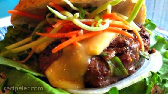 Asian Barbecue Burgers