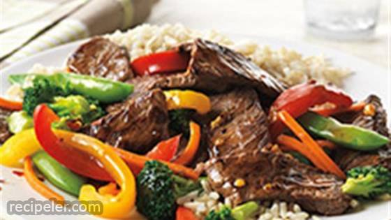 Asian Beef and Vegetable Stir-Fry