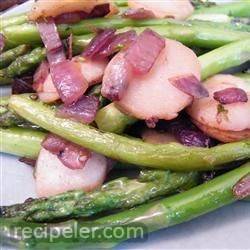 Asparagus and Water Chestnuts