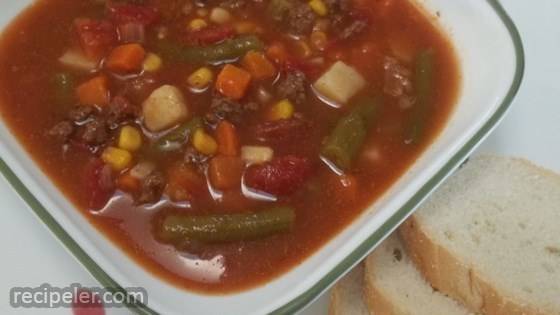Awesome Beef Vegetable Soup