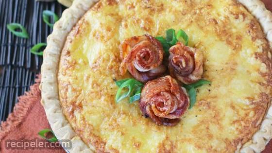 Bacon Rose Quiche