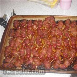 Bacon Wrapped Hotdogs