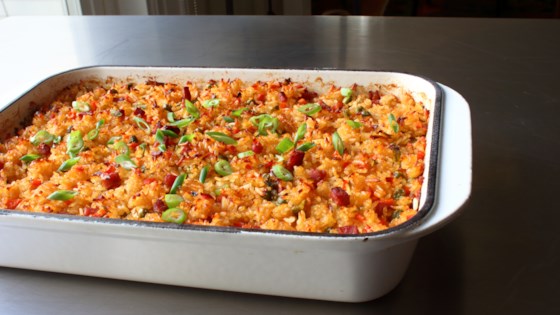 baked "fried" rice