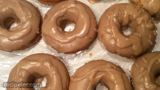 Baked Buttermilk Pumpkin Doughnuts