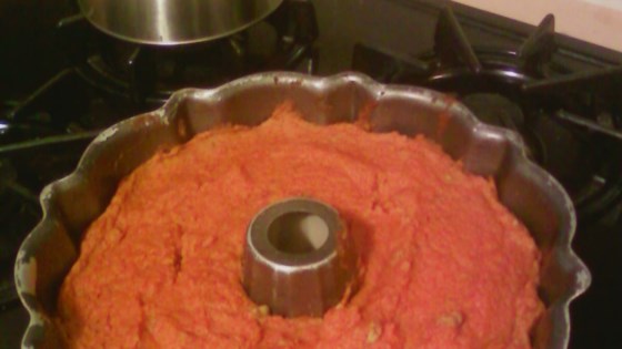baked carrot pudding
