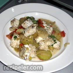 baked fish dinner for two