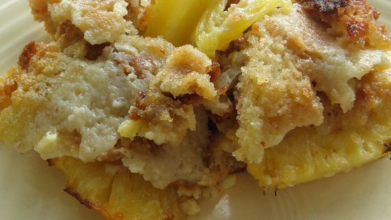baked pineapple side dish