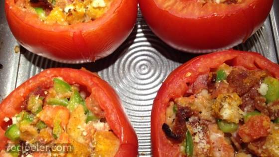 Baked Stuffed Tomatoes