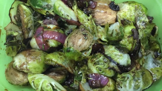 Balsamic-glazed Brussels Sprouts