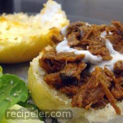 Barbecue Beef for Sandwiches
