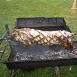 barbecued pig