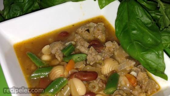 Bean and Pasta Soup