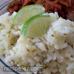 Becky's Easy Cilantro Lime Rice