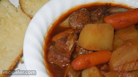Beef and rish Stout Stew
