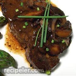 Beef Tenderloin With Ginger-shiitake Brown Butter