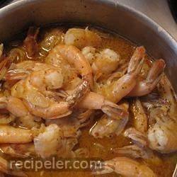 beer-boiled shrimp