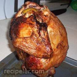 Beer Roasted Lime Chicken
