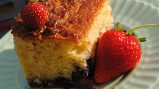 Berry Cornmeal Cake