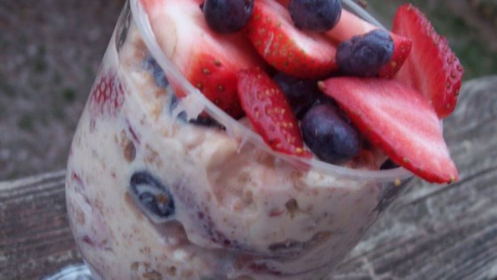 berry yogurt crunch