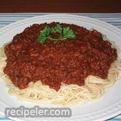Best Spaghetti Sauce In The World