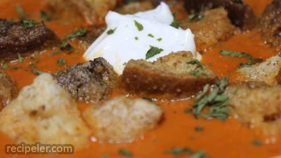 Better-Than-Grilled Cheese Tomato Soup