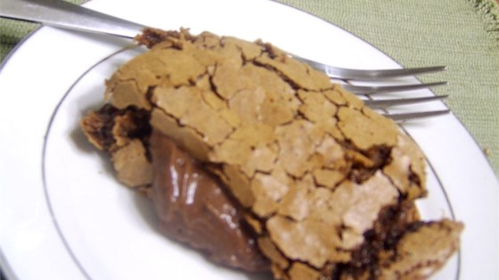 bittersweet chocolate mousse brownies