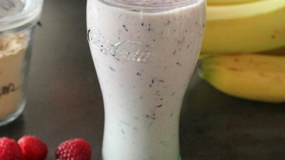Black And Blueberry Smoothie