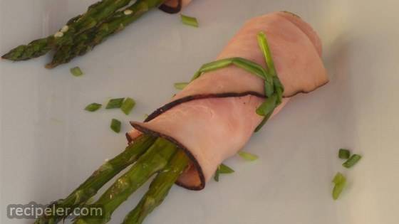 Black Forest Ham And Asparagus Bundles
