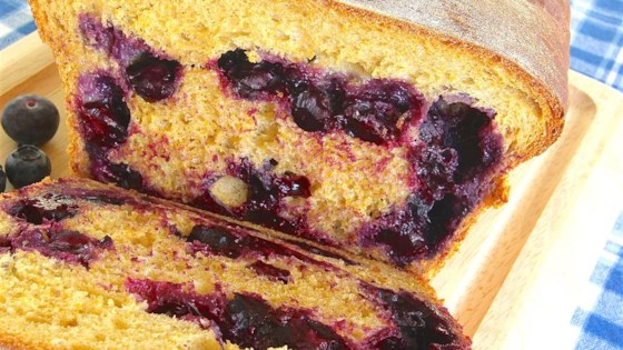 Blueberry Anadama Bread