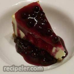 blueberry cheesecake