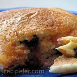 Blueberry Cornmeal Pancakes