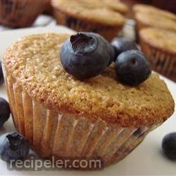 blueberry orange bran muffin