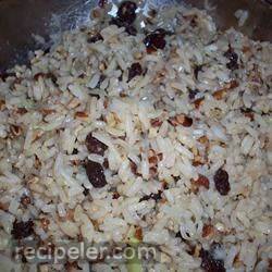 Boozy Rice with Nuts and Berries