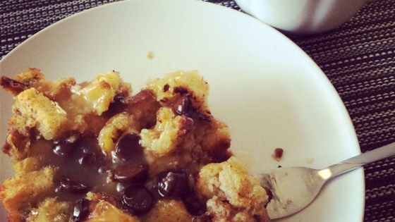 Bread Pudding With Whiskey Sauce And Fruit