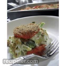 Broccoli and Artichoke Bake